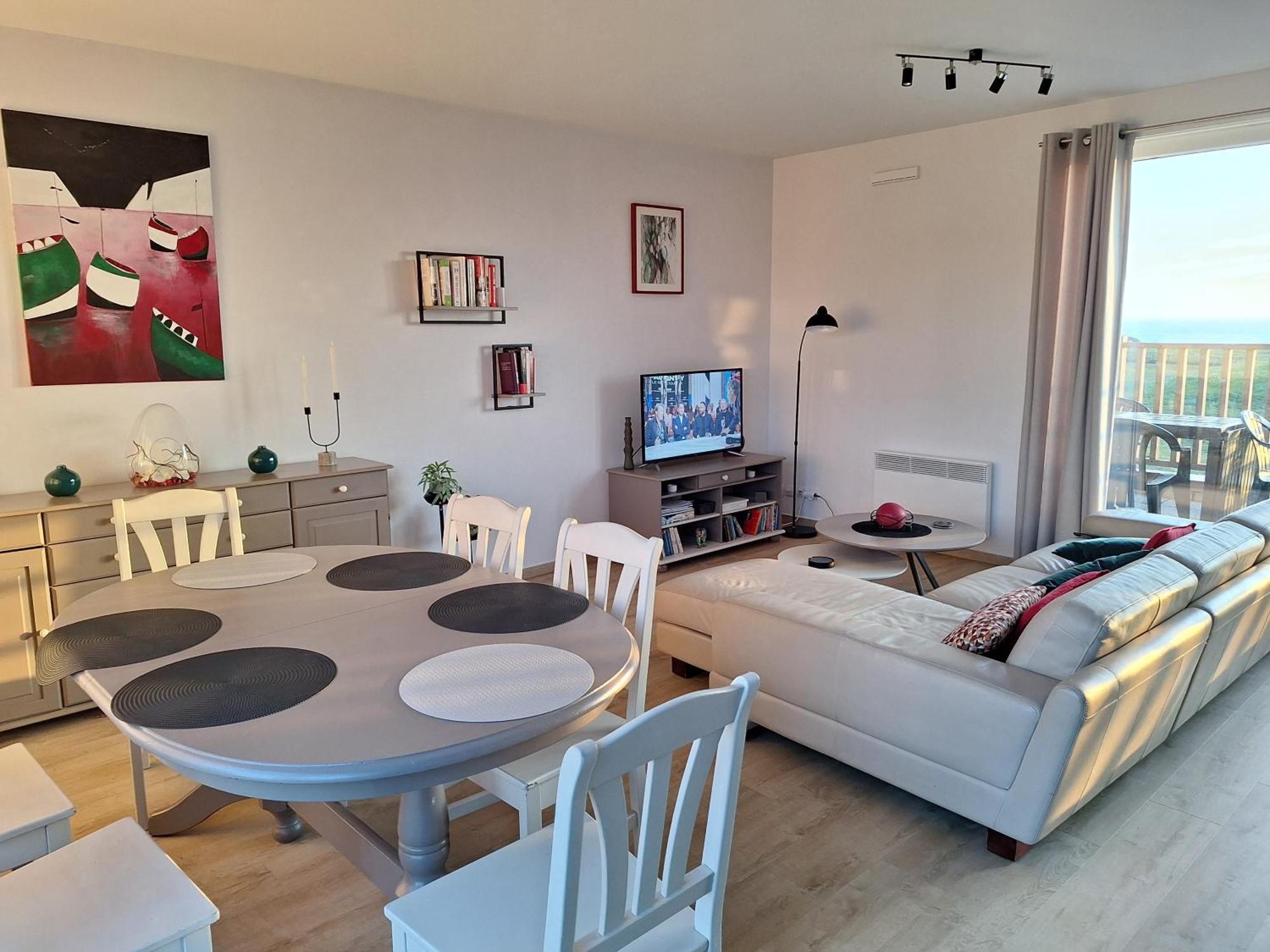 Exceptionnel Penthouse Vue Mer Wimereux Exterior foto